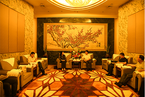 沈陽分院與威海市會商合作工作