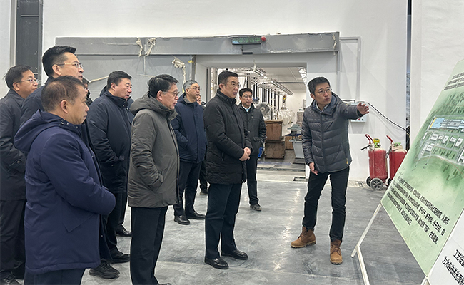 遼寧省委常委、常務(wù)副省長王健一行來大連化物所調(diào)研